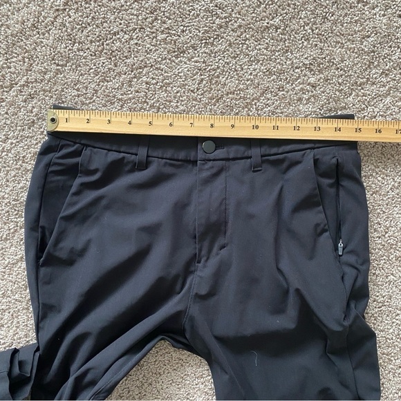 Lululemon Men’s Commission Pant Slim Fit Warpstreme Black Sz 30 (30" inseam) - Picture 13 of 15